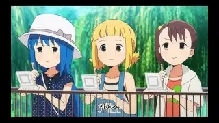 lolis kissing  (Ichigo Mashimaro )