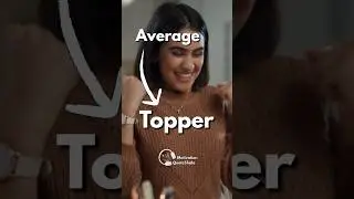 1 Trick Average Student बनेगा Topper | Study Motivational Story 