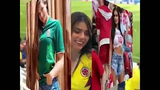 Beautiful Sexy Female Football Fans – FIFA World Cup Russia 2018 ( Part-2 )