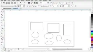 Pick Tool - Freehand Pick Coreldraw X7 beginners course #2