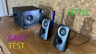 Logitech z313 Little Bass Test