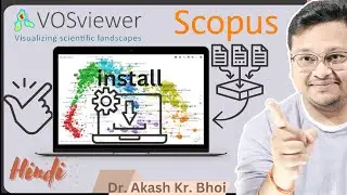 VOSviewer Installation Guide  || Bibliometric Analysis and Visualization of Scopus Data || Hindi