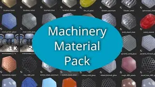 Machinery Material Pack for 3ds Max