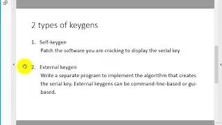 32.1 Introduction to Keygens