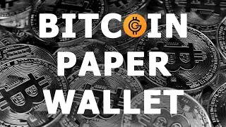 Paper Wallet Bitcoin