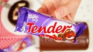 Гигантский рулет Милка Тендер. Бисквитный рулет Milka Tender с вишней | Milka Tender Cherry