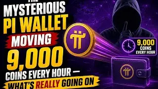 “THE MYSTERIOUS PI WALLET MOVING 9,000 COINS EVERY HOUR — WHAT’S REALLY GOING ON?”