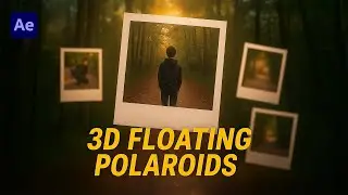 Create a Floating 3D Polaroid Animation in After Effects – Step-by-Step Guide