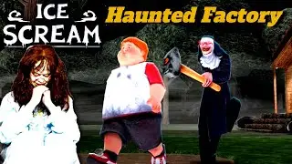 Ice Scream 8 Factory Is Not Safe From Outside 😱 | Ice Scream 8 Haunted Factory | Ice Scream 8