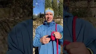 Вяжем и регулируем узел на верёвке 