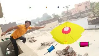 Umer Mukaram Buy New 2 Kite Vs Kite Flying Cutting Challenge Win 500 Rupees