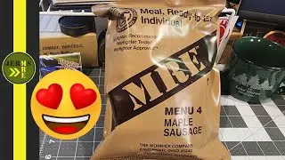 2010 US MRE Menu #4 Maple Sausage MRE Review