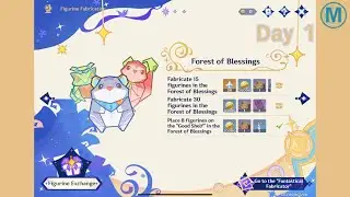 Figurine Fabrication / Forest of Blessings Day 1 | Genshin Impact Event 4.8