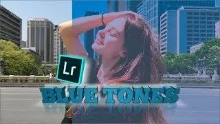 How to Use BLUE TONE CURVES In Lightroom | Editing Tutorial Curves AND Spilit Toning By Kybonnn