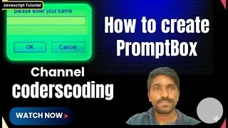 How to Create a Prompt Box Using HTML & CSS | Easy Popup Box Tutorial for Beginners