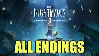 Little Nightmares II - [ENDING + SECRET ENDING]