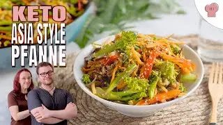 🥢 Iss dich glücklich mit unserer leckeren Keto Asia Gemüse Pfanne