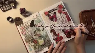 [ASMR] It’s okay to grow so much that | Vintage Journal | 