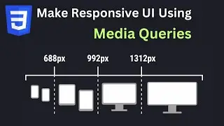 P6-How to make Responsive UI with Media Queries in CSS | Front-End Crash Course in Hindi
