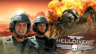 Лучший кооп шутер про звездный десант - Helldivers 2