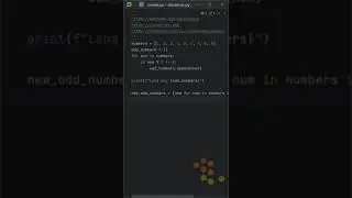 Best way to filter odd numbers in python  