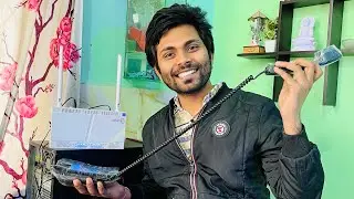 Airtel Xstream Fiber Landline Connection Installation, Free Airtel Wifi Calling @techon24