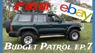 The $1000 Dollar Nissan Patrol Gets a $515 Dollar eBay Lift Kit. Cheapest Budget Patrol Ep.7