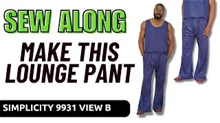 TANK TOP LOUNGEWEAR SEW-ALONG: SIMPLICITY PATTEN 9931 VIEW B