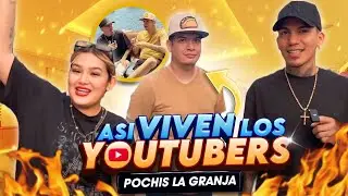 ASI VIVIÓ SU INFANCIA POCHIS DE LA GRANJA| COMO VIVEN REALMENTE LOS YOUTUBERS