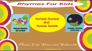 Humpty Dumpty & Twinkle Twinkle Little Star | Kids Nursery Rhymes Songs