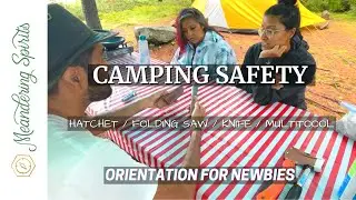 4 Most Common Camp Tools [Safety Orientation]