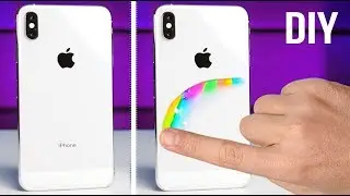 DIY Phone Case! Magic Rainbow Color-changing Case!