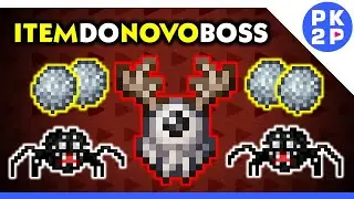 Terraria Don't Starve ► Farm de Flinx, Set Minerador e Spawner do Deerclop! #11