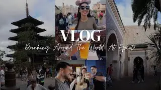 drinking around the world at Epcot 2023 (disney vlog)