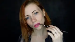 ASMR - Spit Painting Creating Art On Your Beautiful Face