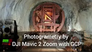 Drone DJI Mavic 2 Zoom Mapping Underground (Photogrametry + GCP)