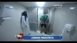Cámara indiscreta de terror: Mira a todos lados cuando vayas al baño