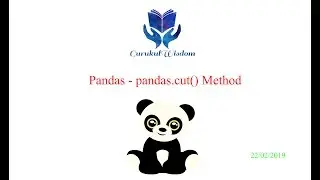 27 - Pandas - pandas.cut()  Method Explained Clearly