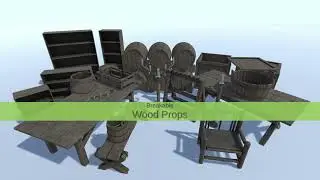 Breakable: Wood Props