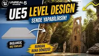 Sıfırdan Başlayıp Bu Sahneyi Oluştur| UE5 ile Sende Yap!