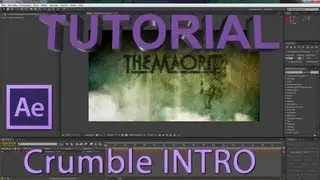 Crumble INTRO TUTORIAL - After Effects (Deutsch) [Full HD]
