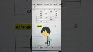 Arrange Unique Numbers In A Column In Excel 💯 | Excel Formula 🔥 