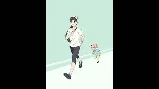 SPY x FAMILY Yor & Anya Running