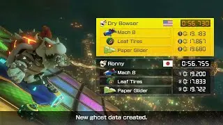 【MK8DX】N64 Rainbow Road [200cc]: 56.730 (MKTV)