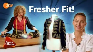 Slow Fashion mit Sarah: Bestickter Bolero wird zu hochwertiger Haute Couture! | Bares für Rares