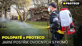 POLOPATĚ x PROTECO - Jarní postřik ovocných stromů
