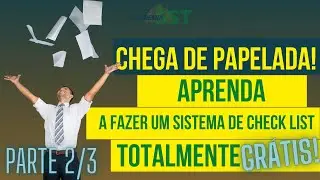 Aprenda como fazer de Sistema de Check List [TOTALMENTE GRÁTIS] - Parte 2/3