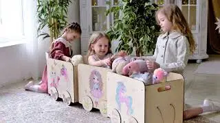 Сборка ящика для игрушек