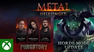 Metal: Hellsinger - Purgatory DLC and Free Horde Mode Trailer