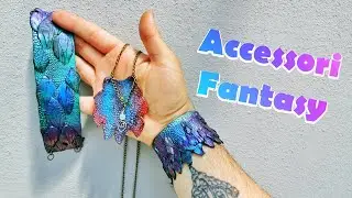 Creiamo Insieme Accessori Fantasy con Cosclay Deco e Resina UV by Resin Pro! EPICO!